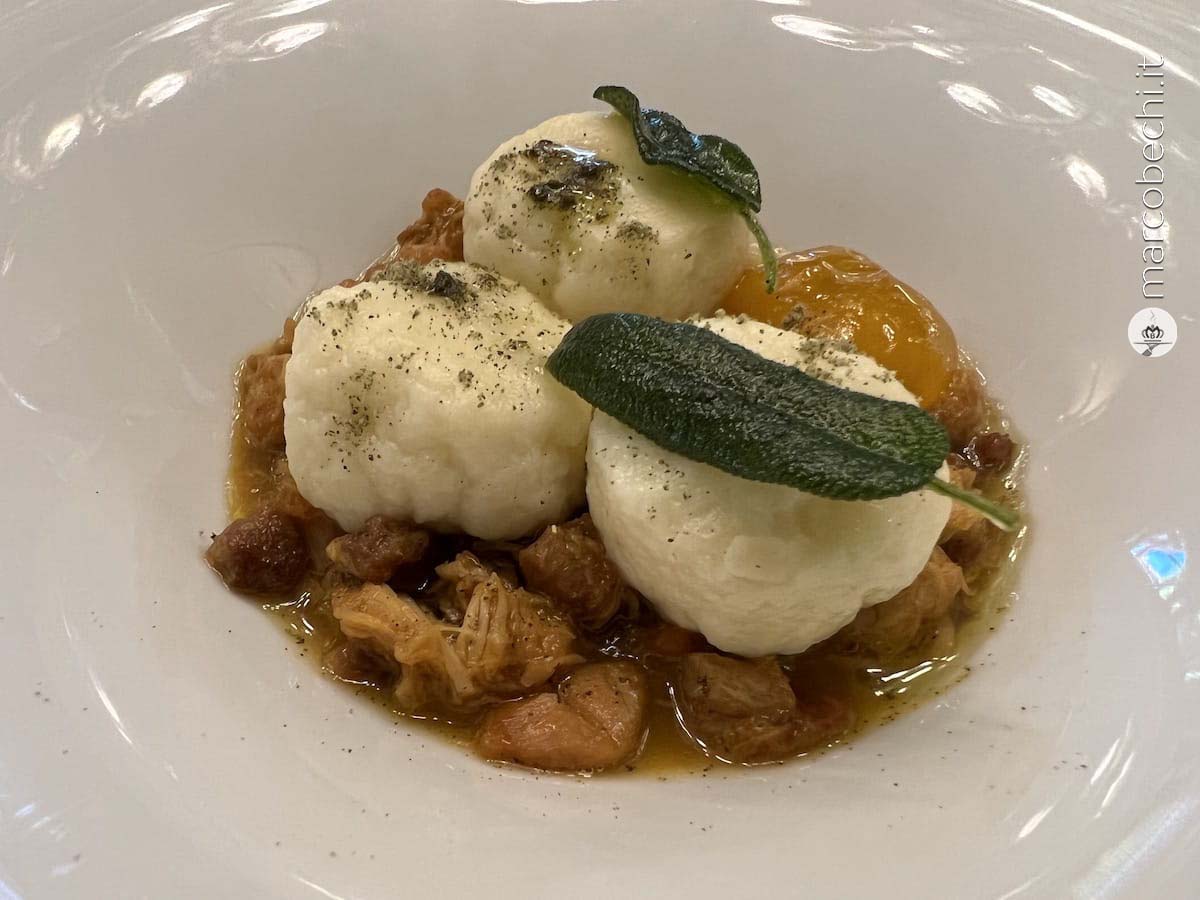 Malfatti di ricotta e pecorino