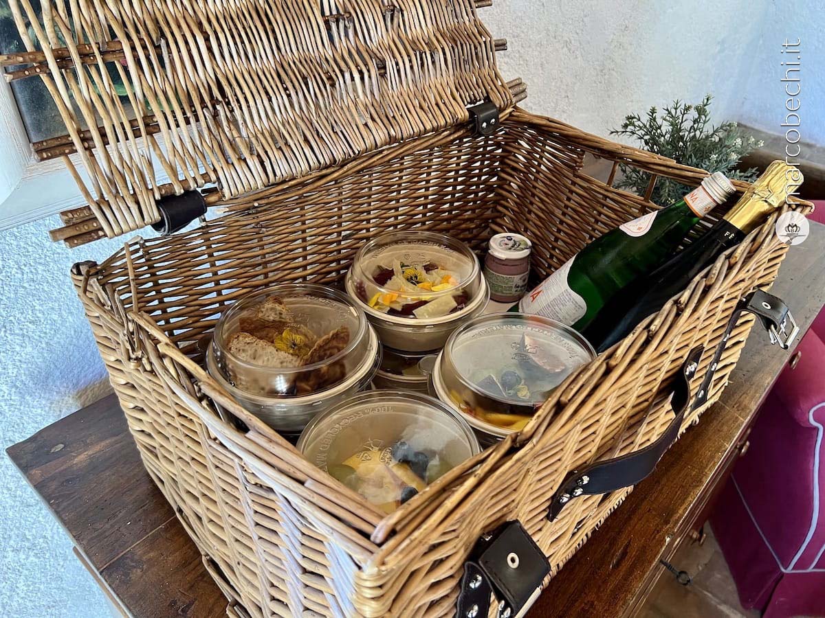 Il cesto da pic-nic