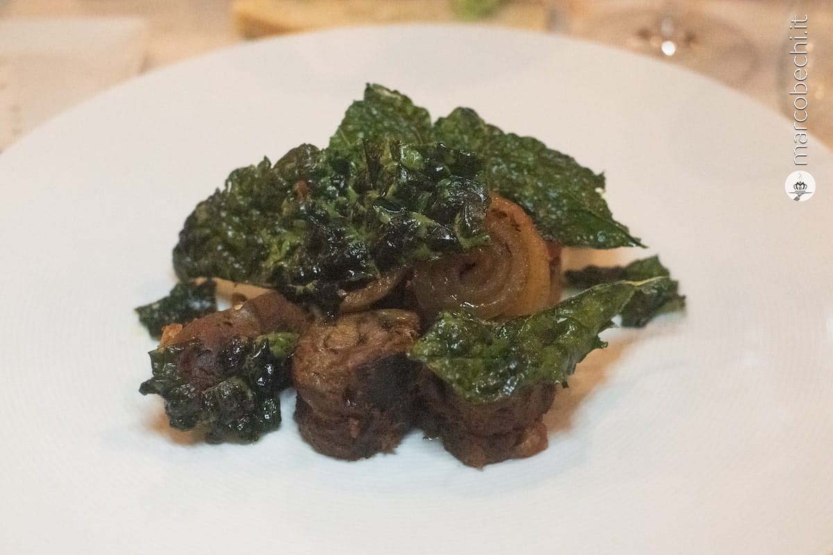 Involtini di braciole di maiale