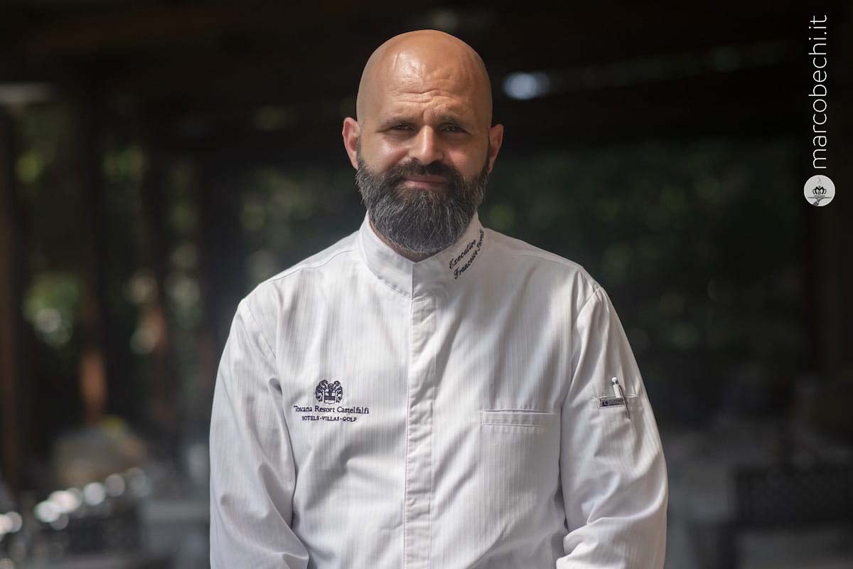 Francesco Ferretti, Executive Chef di tutti gli otto ristoranti di Castelfalfi