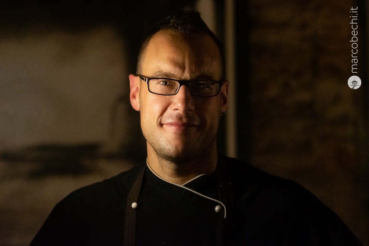 Lo chef Michele Berlendis