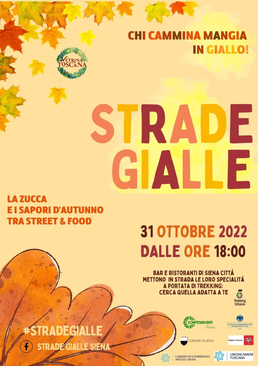 Torna #Stradegialle a Siena con zucca e sapori d’autunno