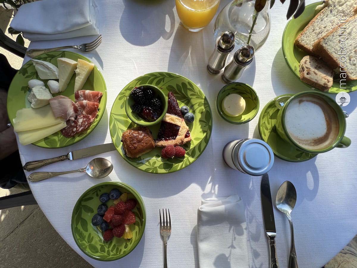 La colazione a Borgo Santo Pietro