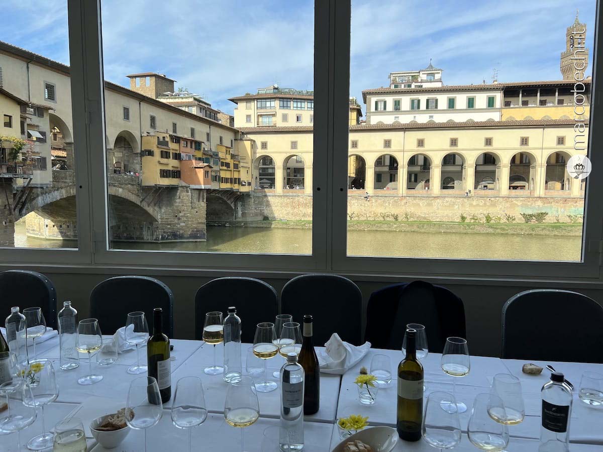 La vista dalle vetrate del Golden View