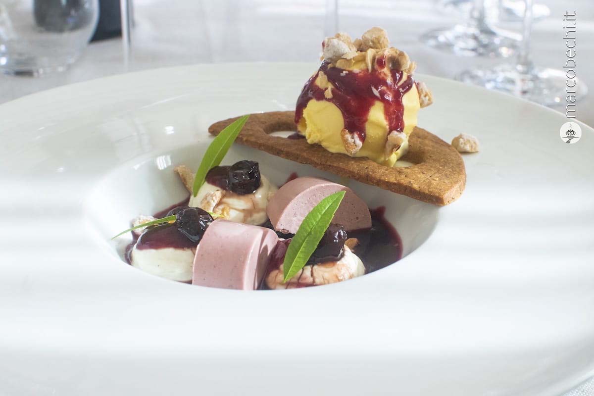 Sangria di Marasche Avellane, Creme Cheese all’Erba Cedrina