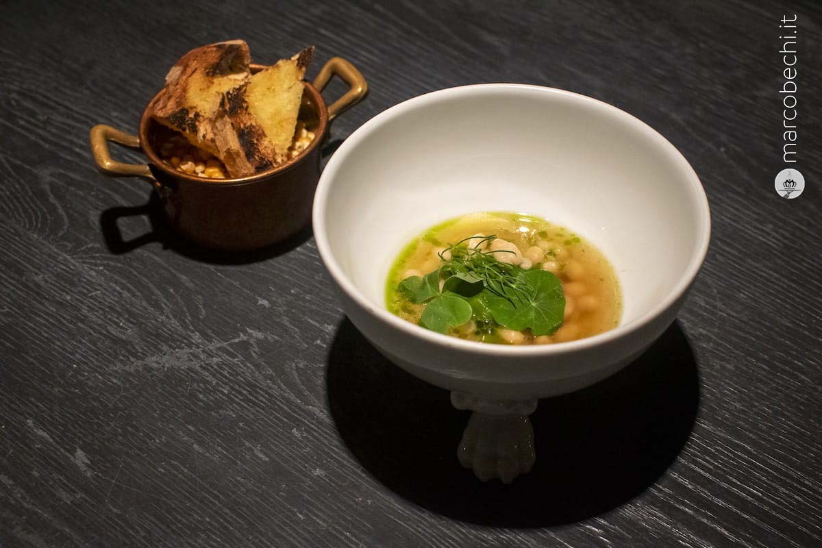 Gli zolfini con salsa verde balsamica