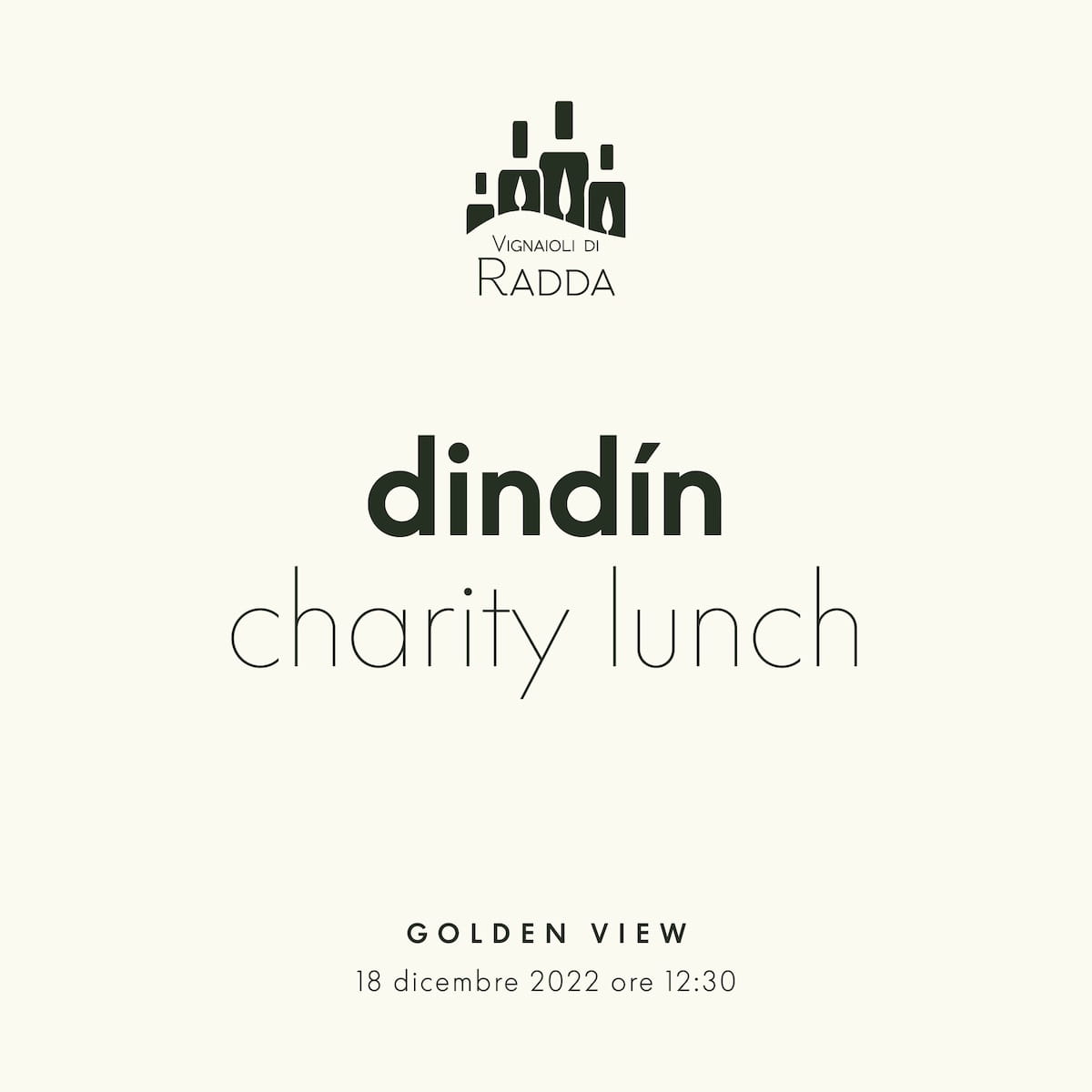 Dindin, la campanella della solidarietà al Golden View con i Vignaioli di Radda