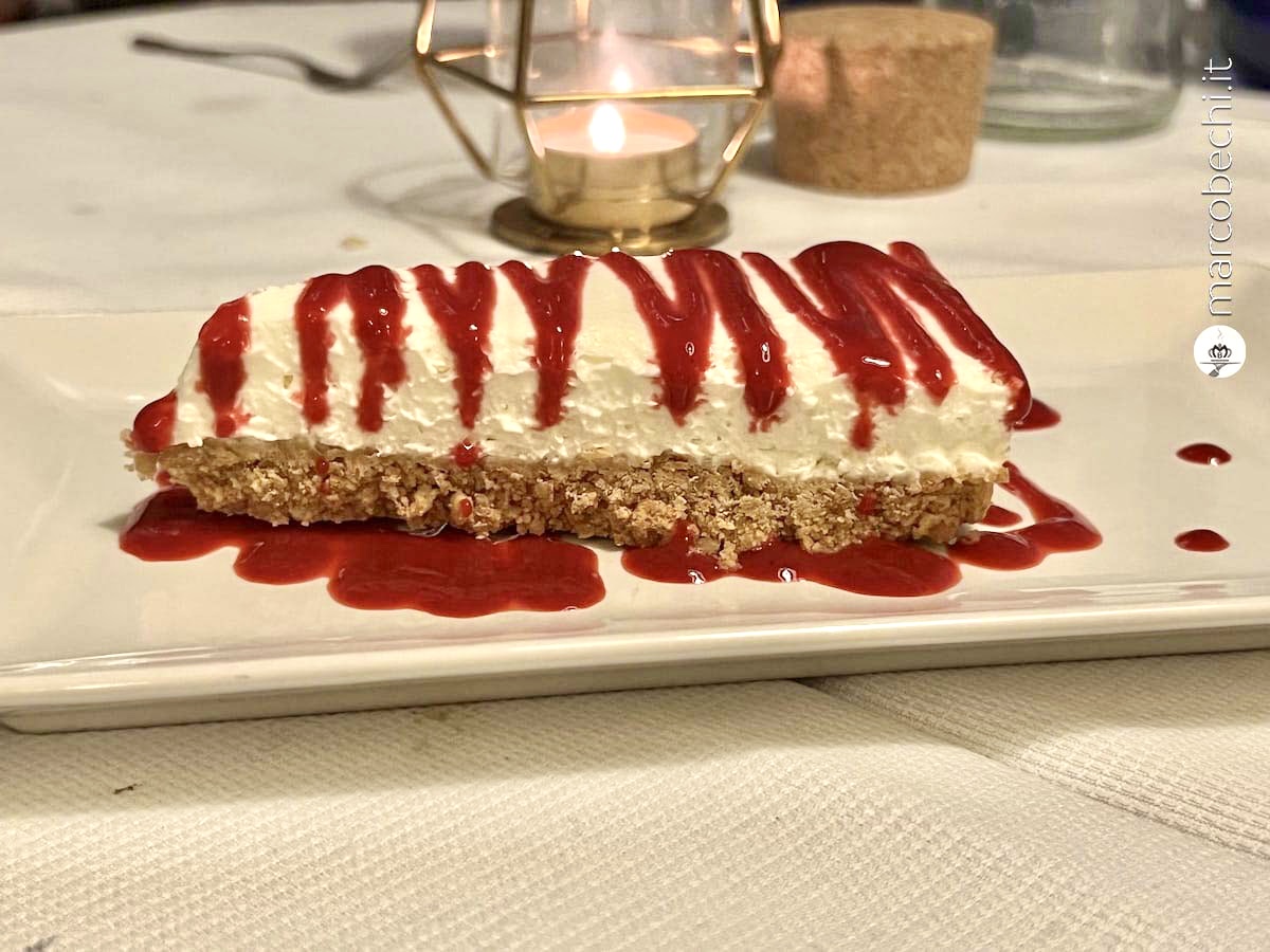 cheese cake ai frutti di bosco