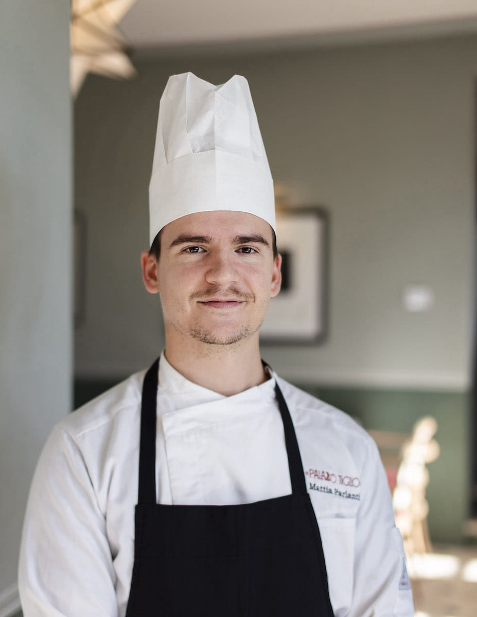 Lo Chef Mattia Parlanti