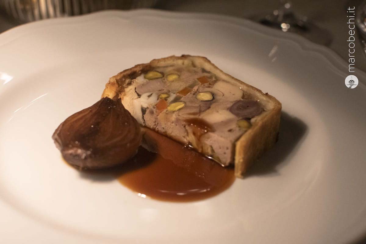 Terrina, fegato, vin santo