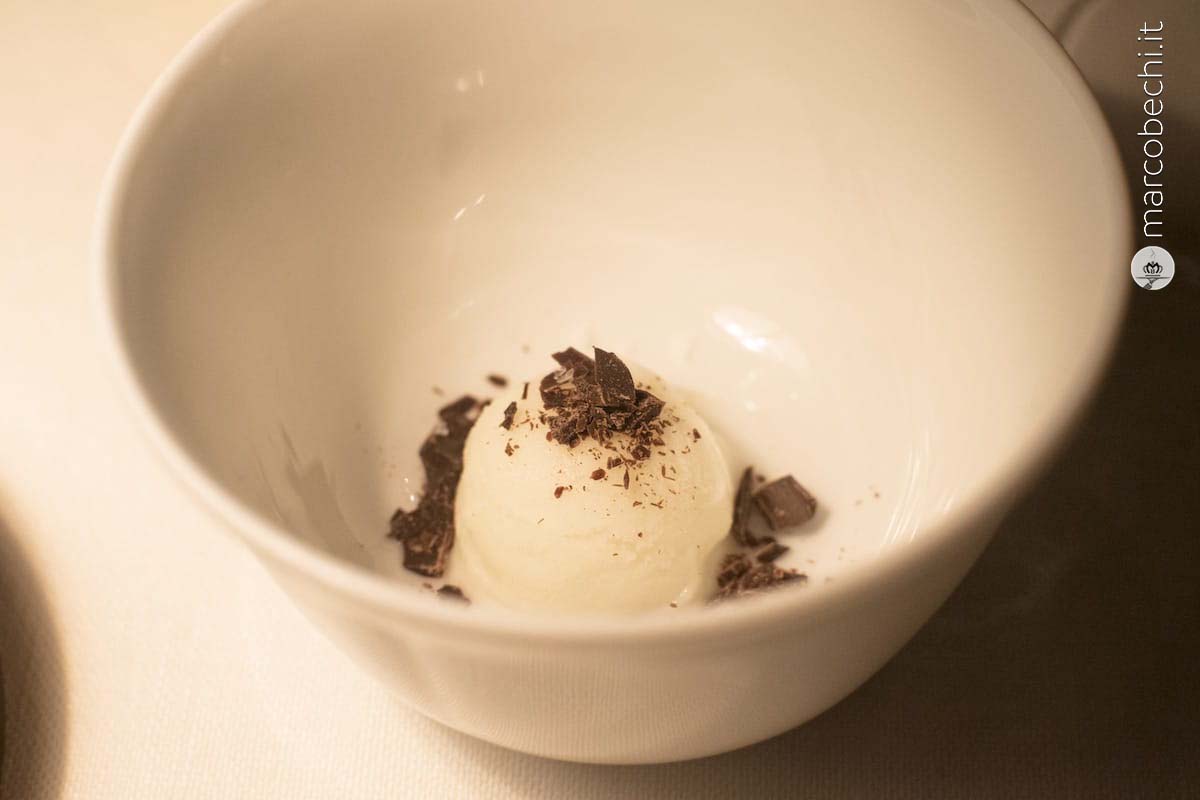 Il sorbetto di caprino