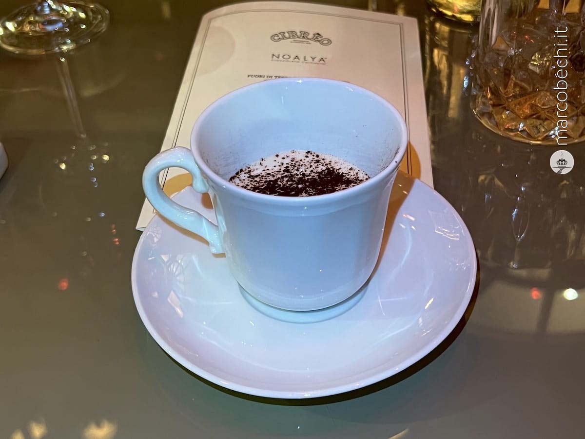 Il Cappuccino di cardoncelli e patate
