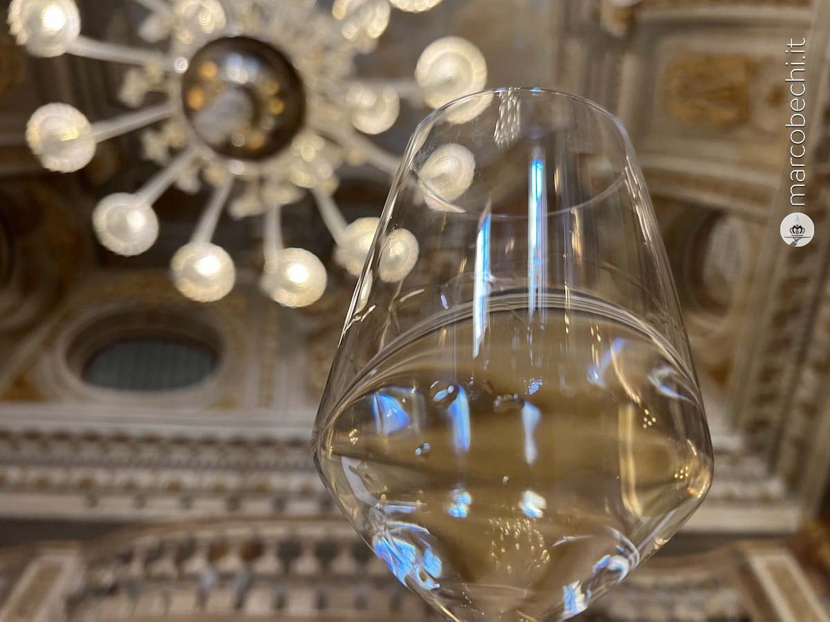 Il salone delle feste del Grand Hotel Continental