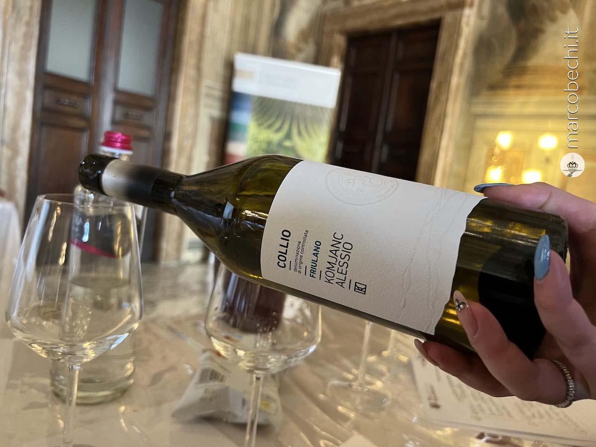 Alessio Komjanc e figli Ermacora 2021 Friulano Collio Doc