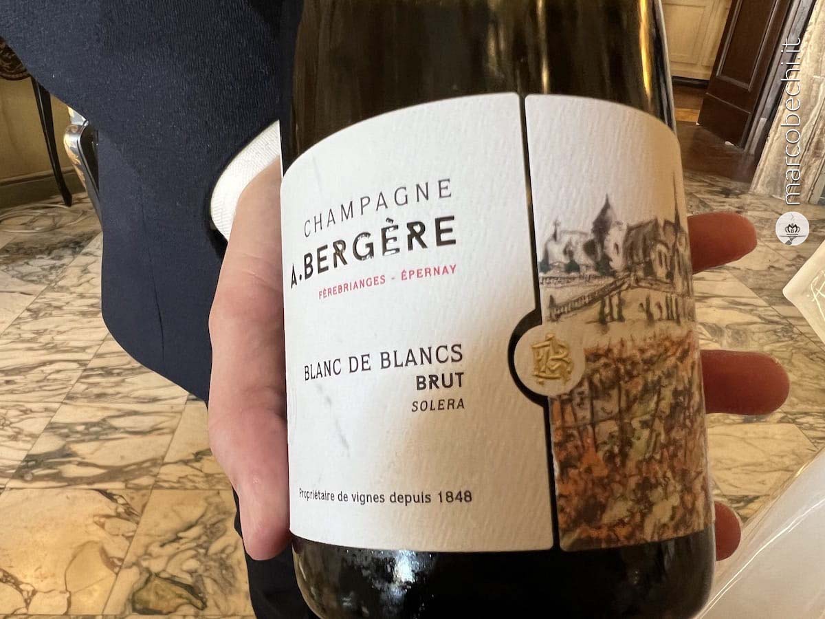 Champagne Bergere Solera Blanc de Blancs
