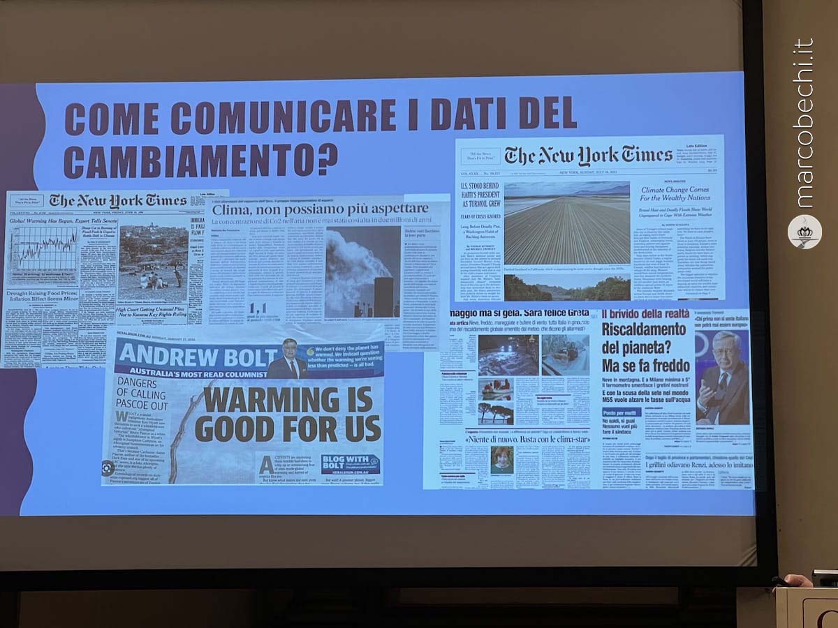 Una delle numerose presentazioni succedutesi nel simposio