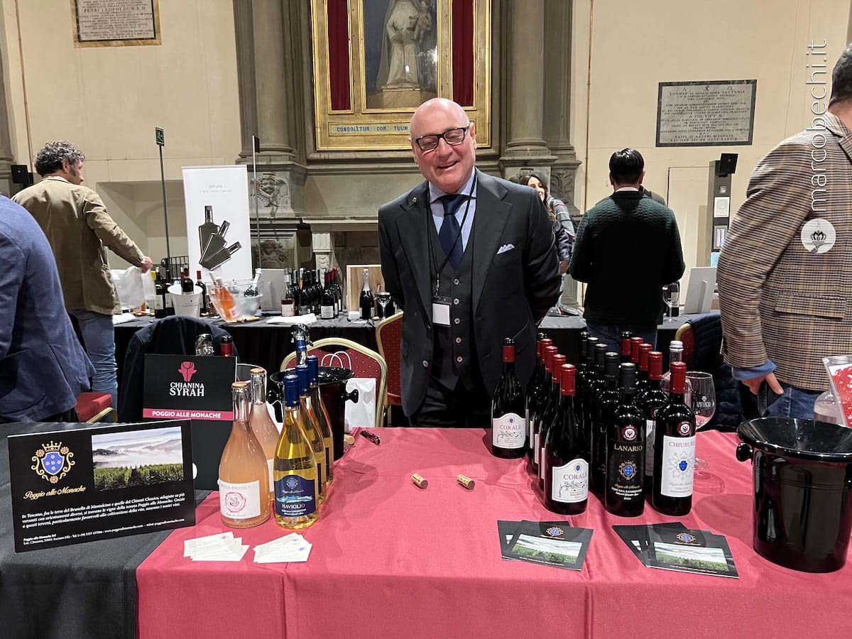 Sorsi di Syrah del senese