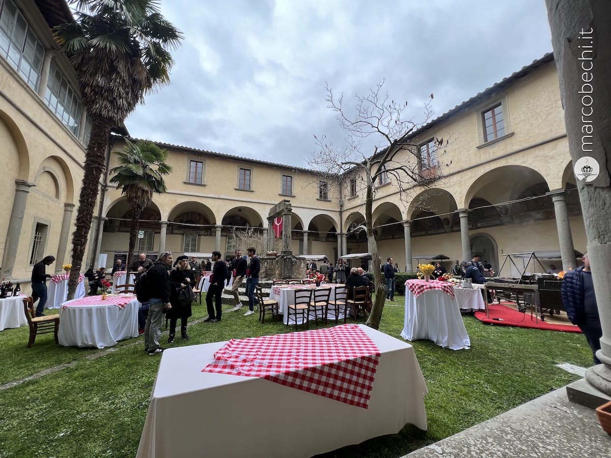 Il chiostro del Centro Congressi San'Agostino