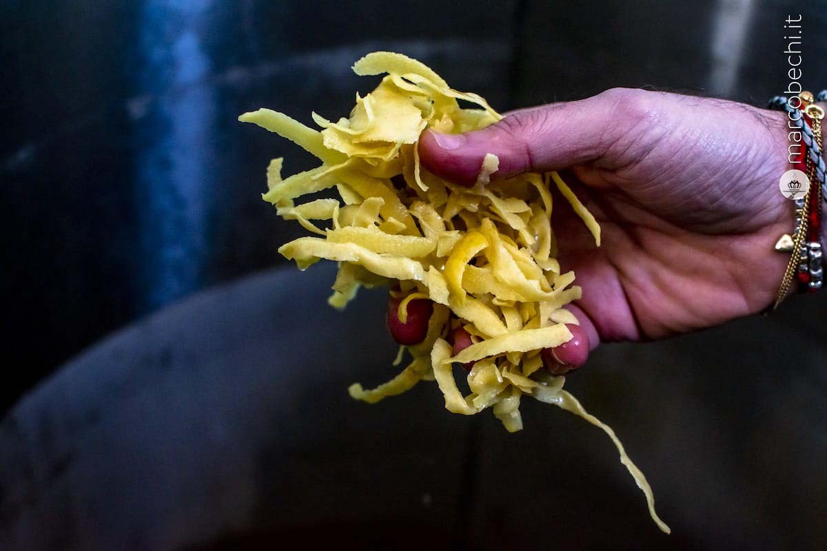 Le bucce per il limoncino