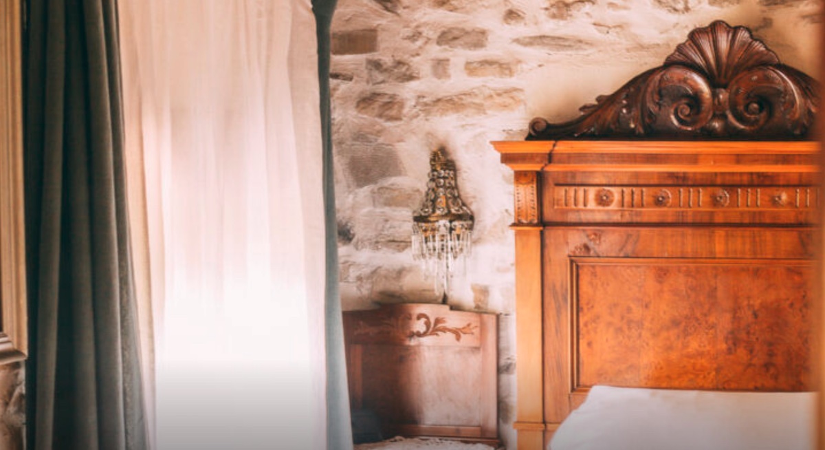 Una delle camere di Locanda Sandi