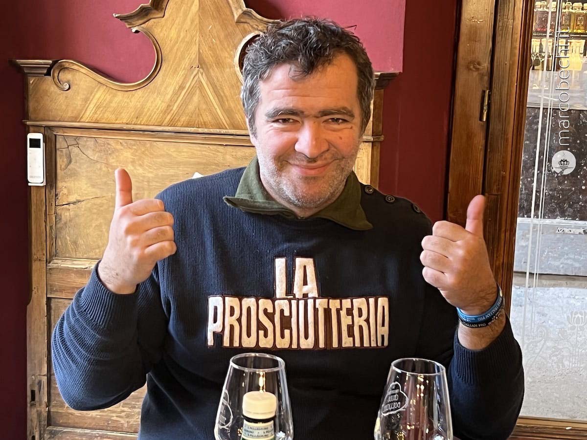 Dario Leoncini l'ideatore di Crudi & Bollicine
