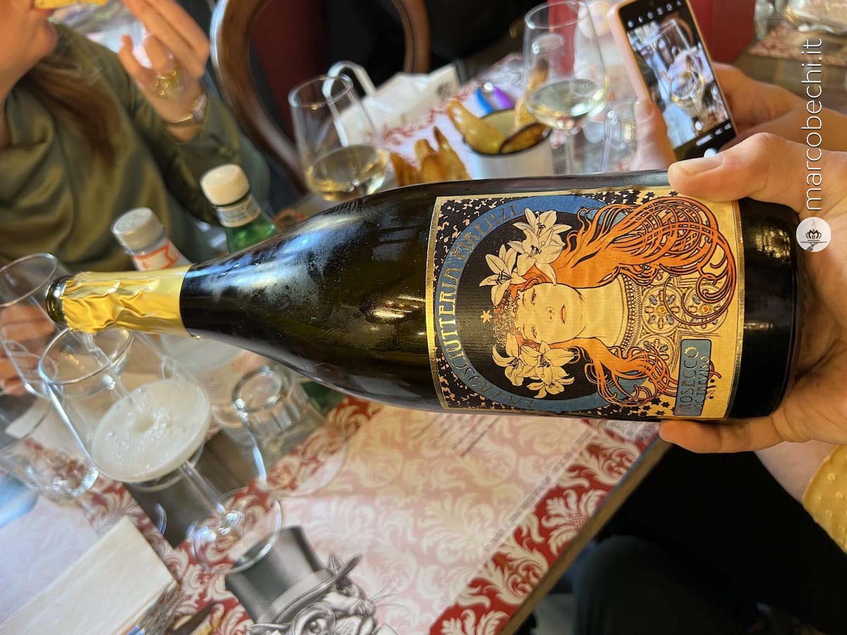 Speciale anche il prosecco di benvenuto