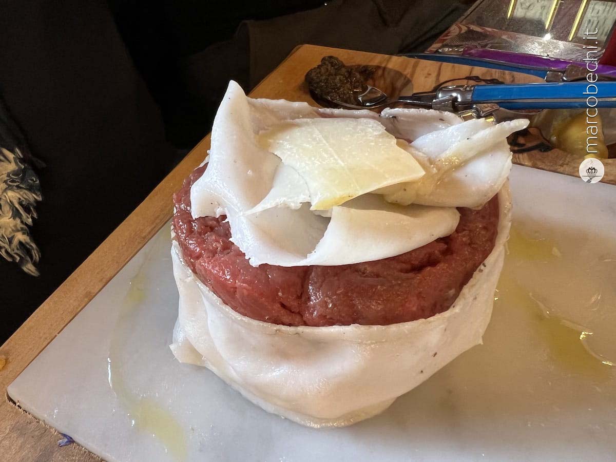 Crudi & Bollicine una delle tartare