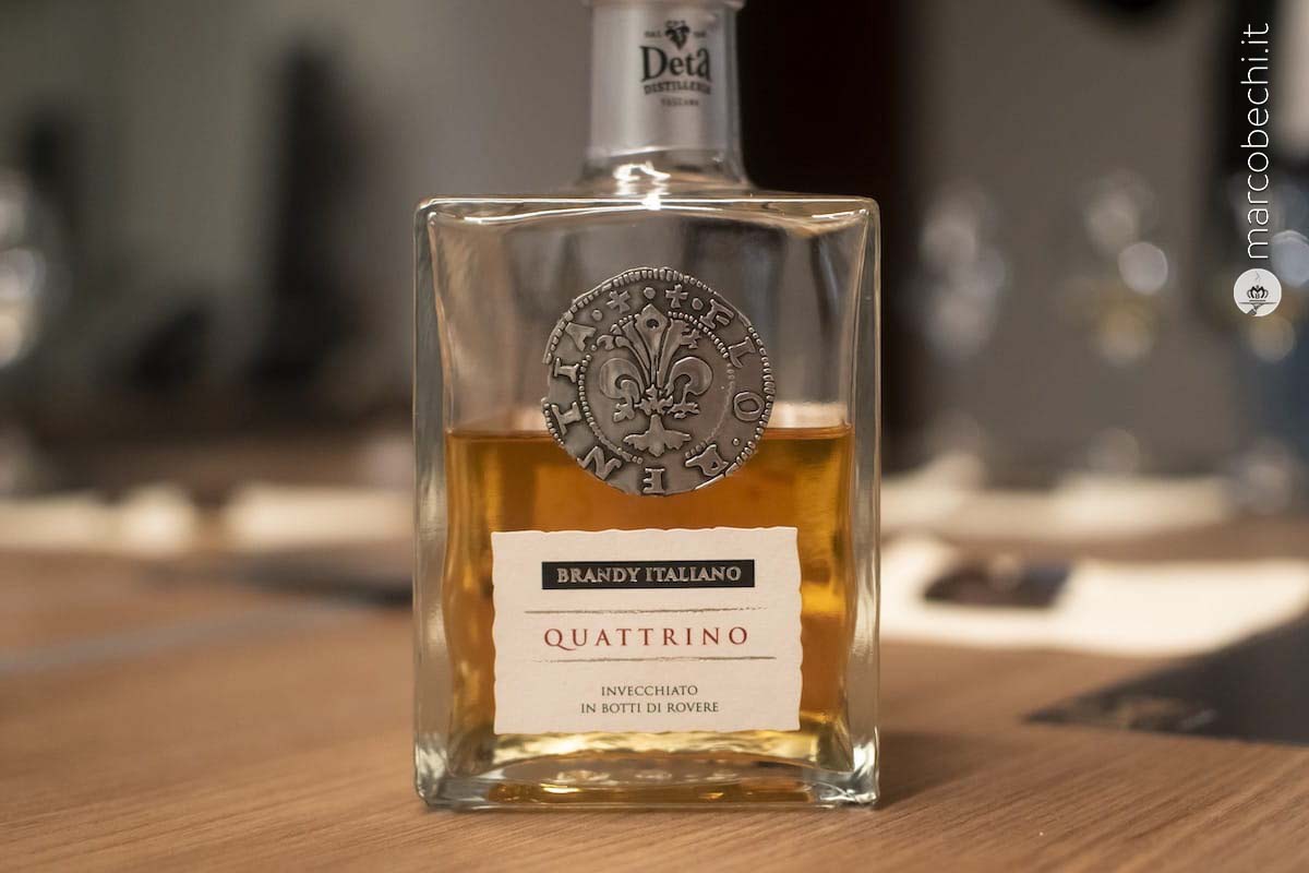Quattrino il Brandy Italiano