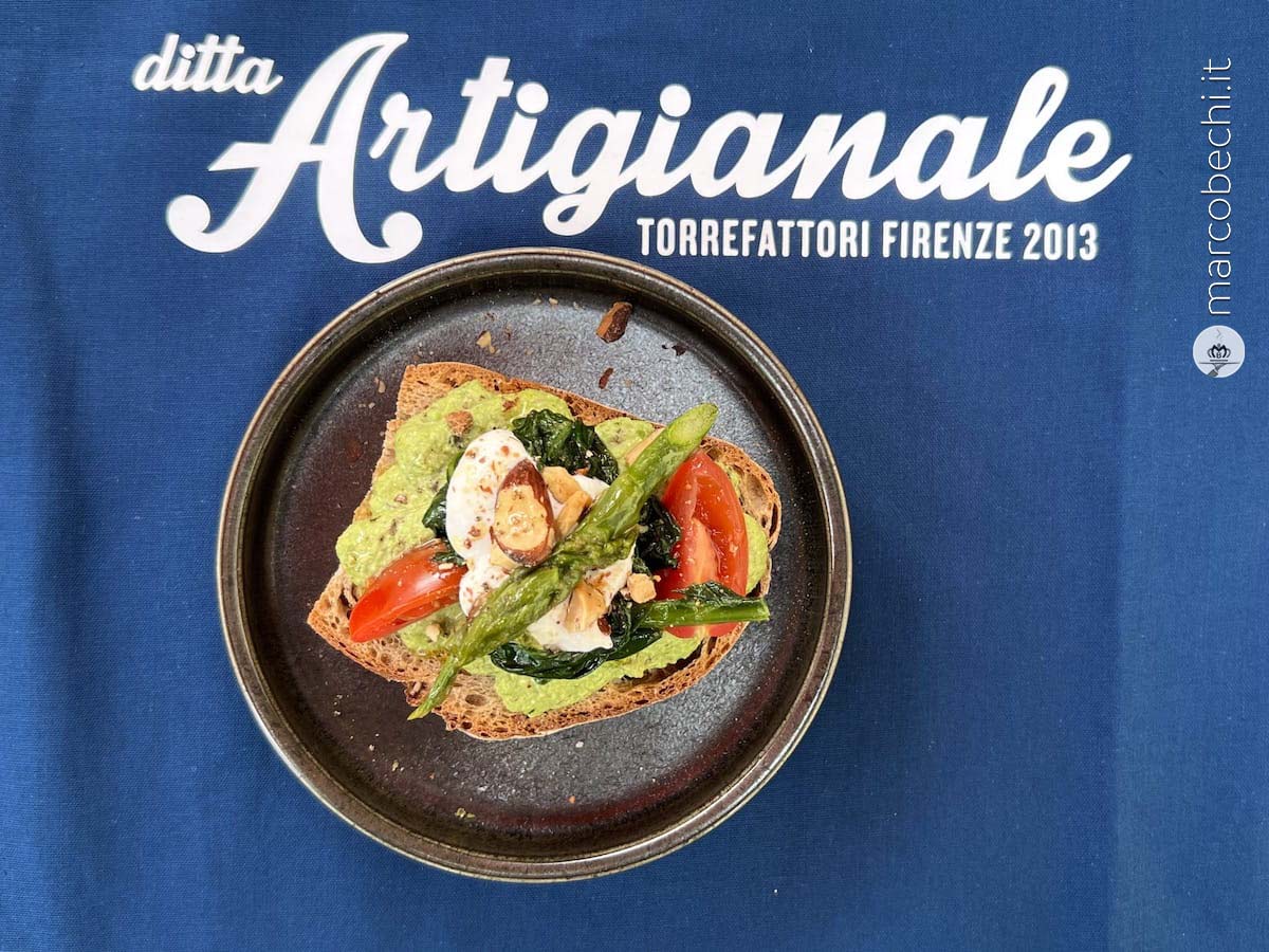 Asparagus Pesto Toast W/Burrata OR Tofu