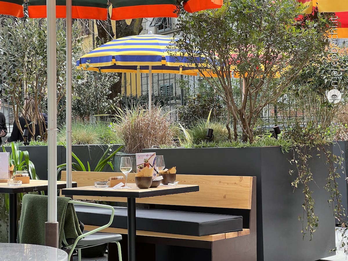 Il giardino esterno di Ditta Artigianale Ferrucci
