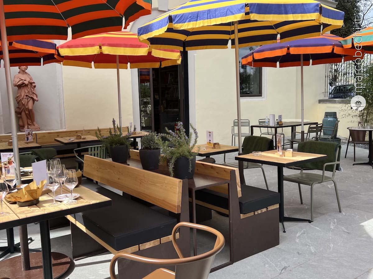 Il giardino esterno di Ditta Artigianale Ferrucci