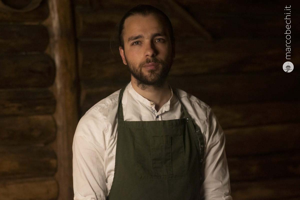 Lo chef Enrico Bellino