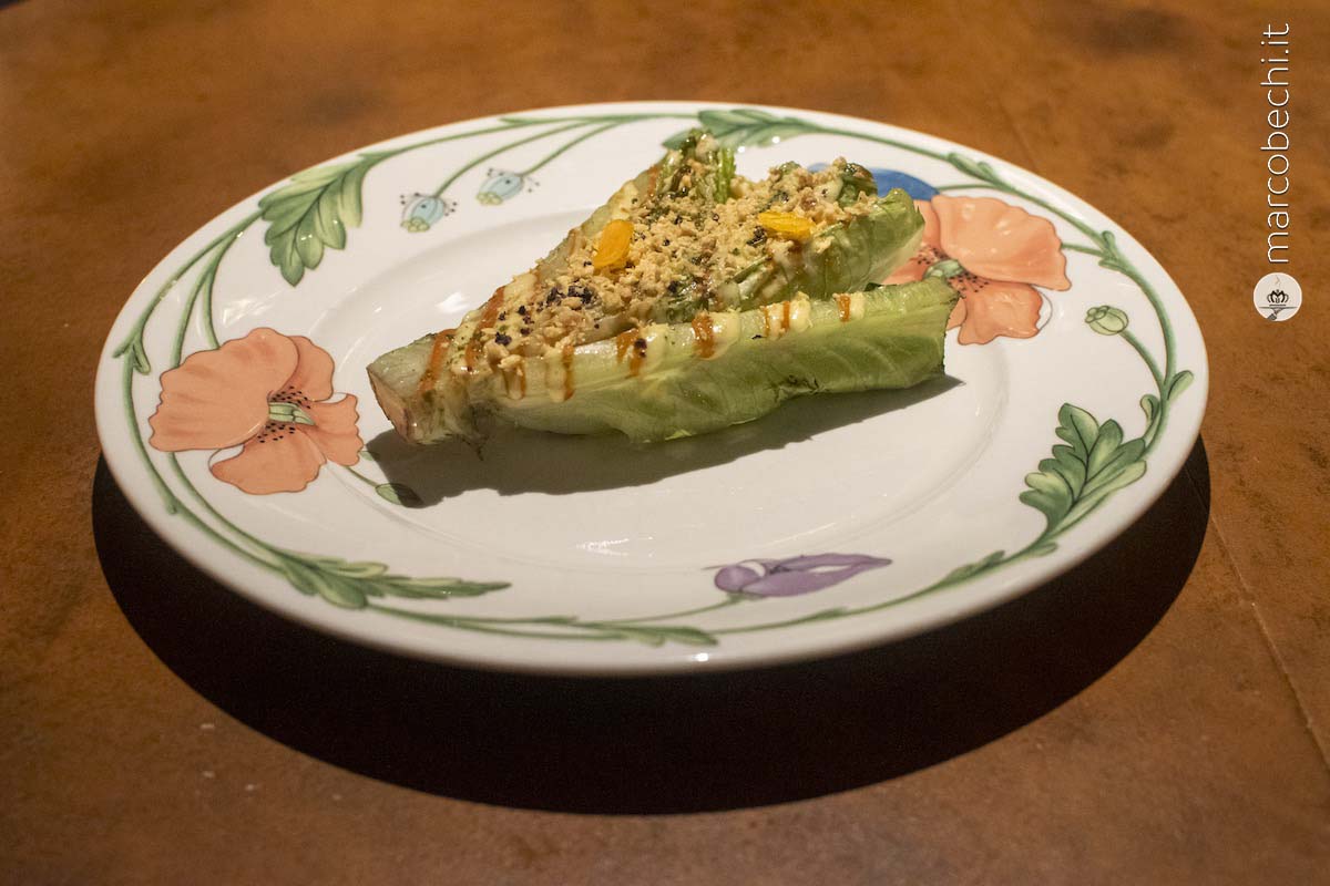 L'insalata cotta al barbecue