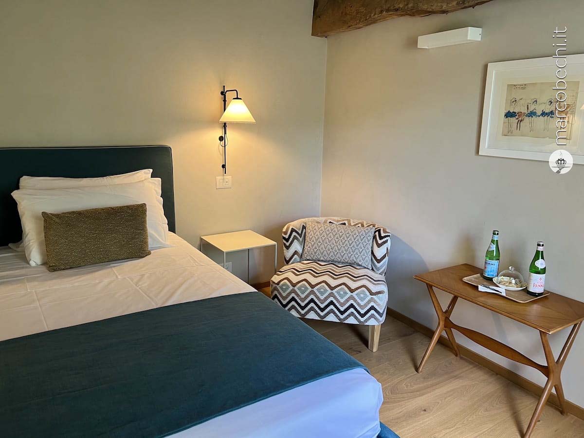 Una delle camere del Relais