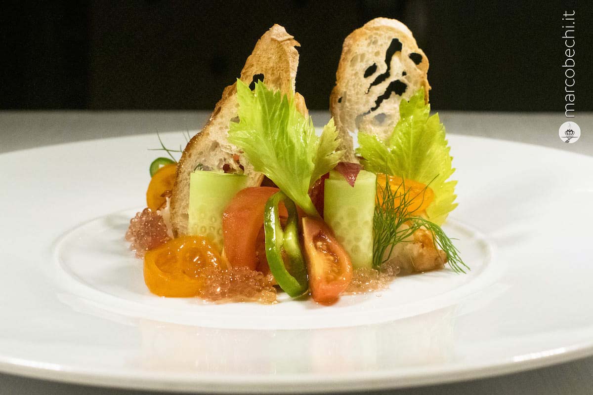 Astice e panzanella