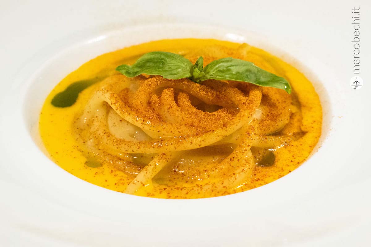 Spaghettone Benedetto cavalieri al "Pomo d'Oro"