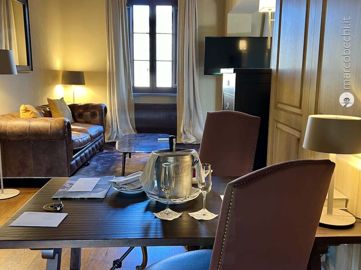Una suite di Castel Monastero