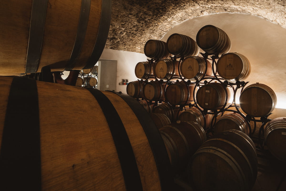 La cantina a La Sala di Torriano