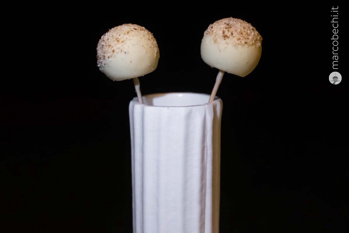 Lollipop lime e cioccolato bianco