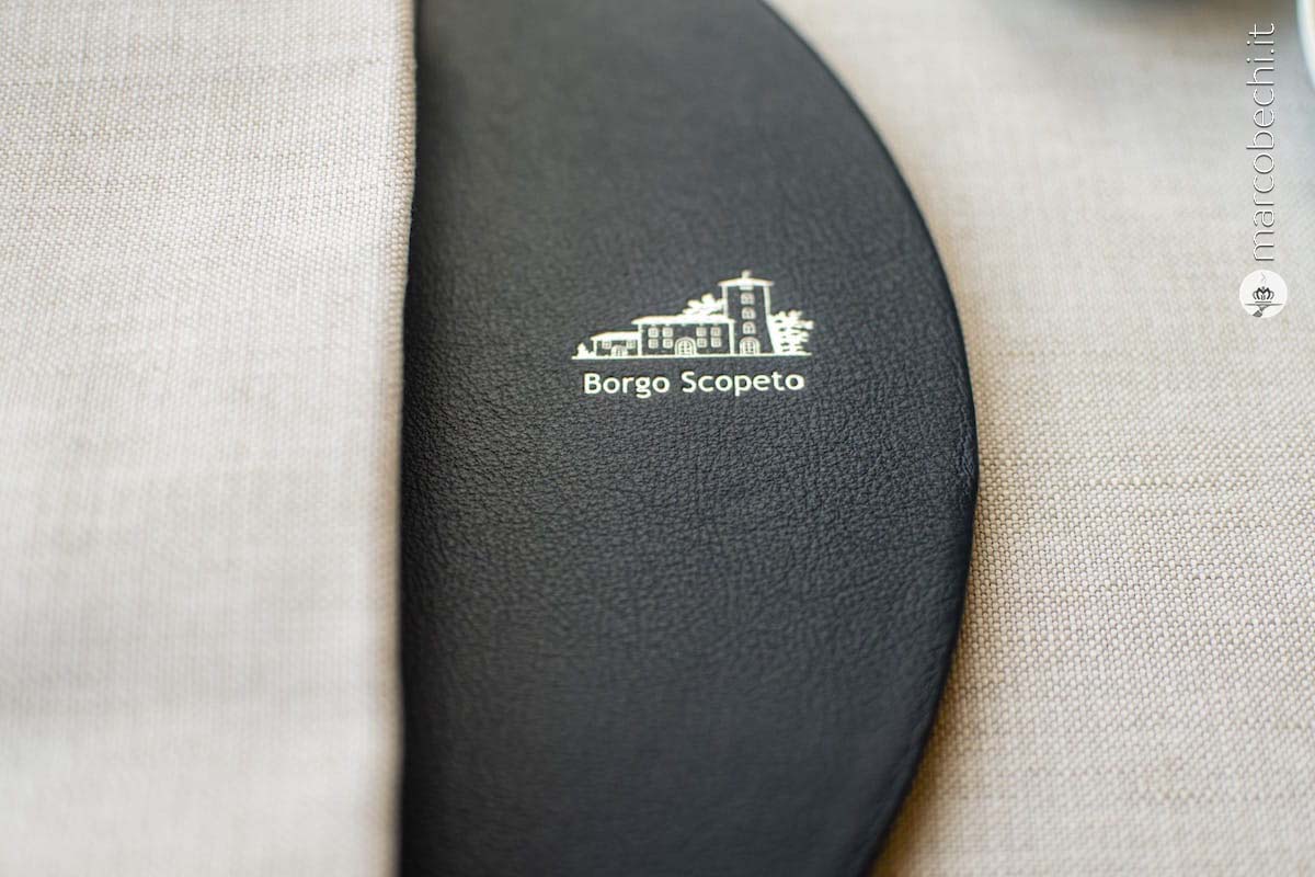 La tavola a Borgo Scopeto