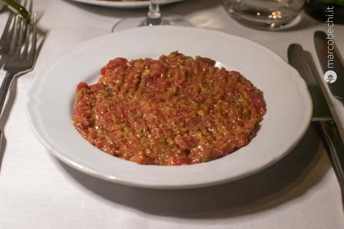 Steak tartare classica