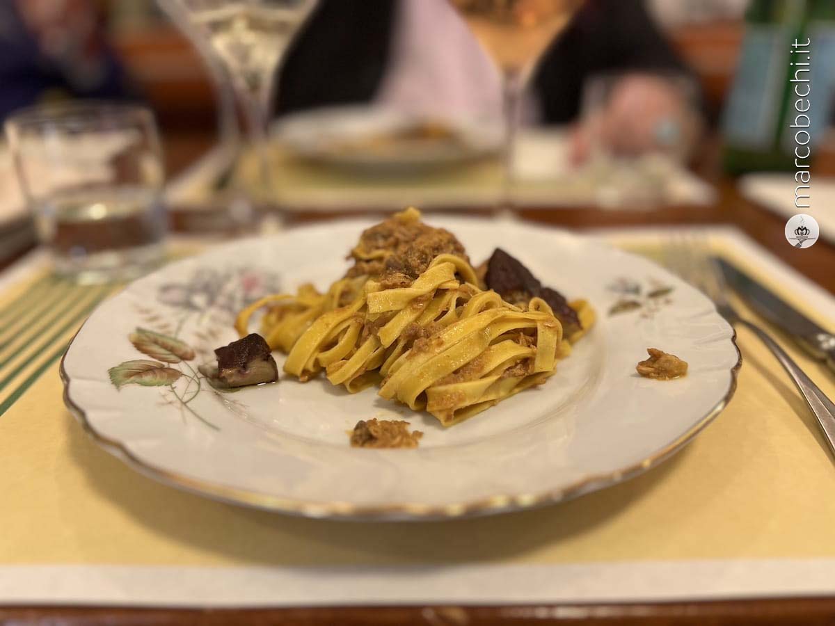 Tagliatelle Strette al Ragù della Corte
