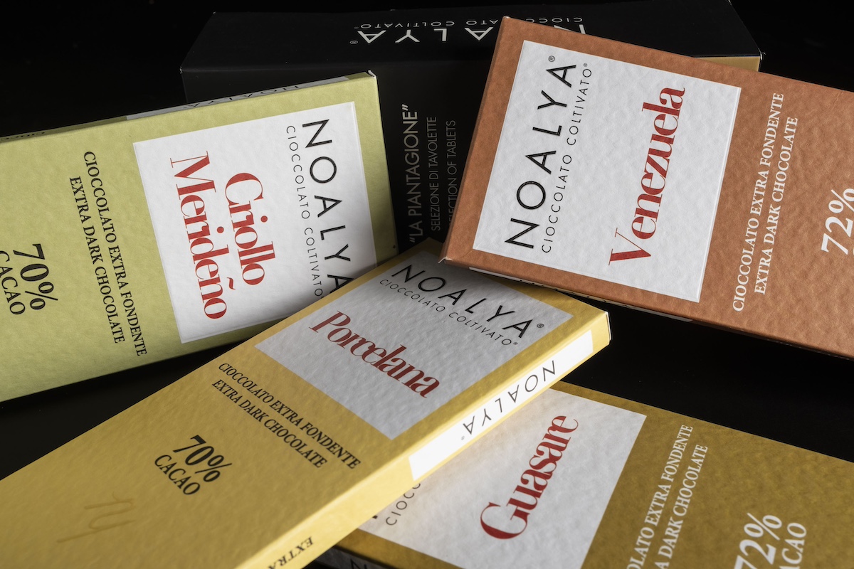 Le tavolette di Noalya cioccolato coltivato