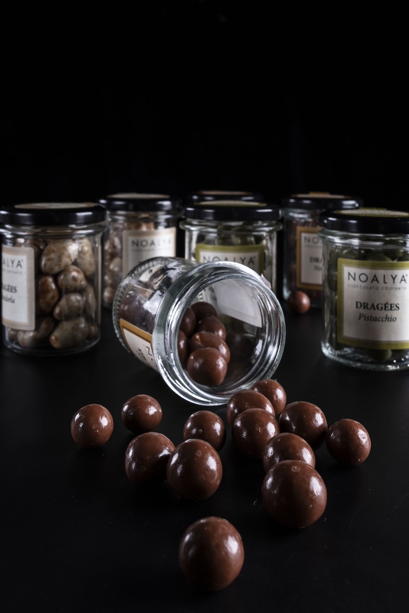 Le dragees di cioccolato Noalya