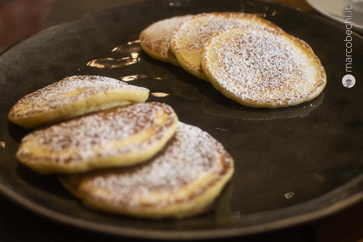 Pancake, Coulis di frutta