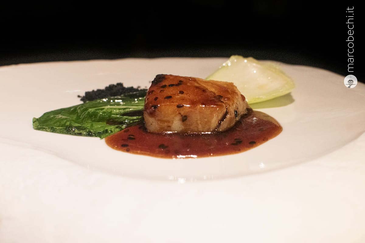 Morone, Sake, Cavolo cinese e Bao farcito