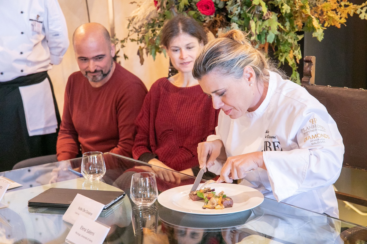Iside De Cesare chef La Parolina