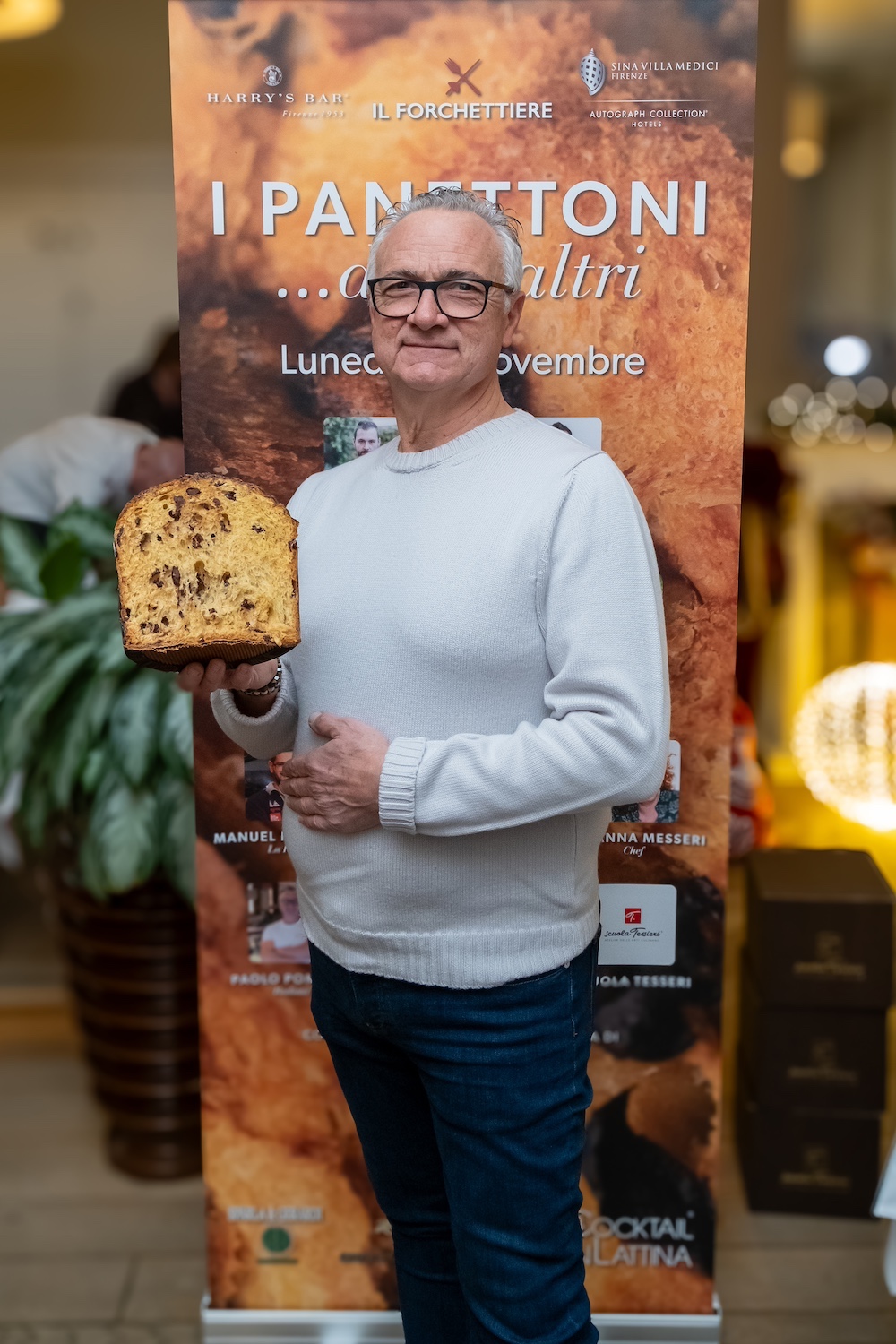 I panettoni diversi debuttano al Sina Villa Medici