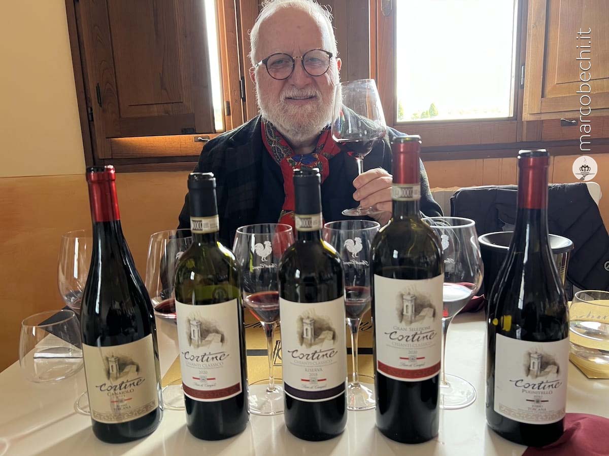 La degustazione a Cortine