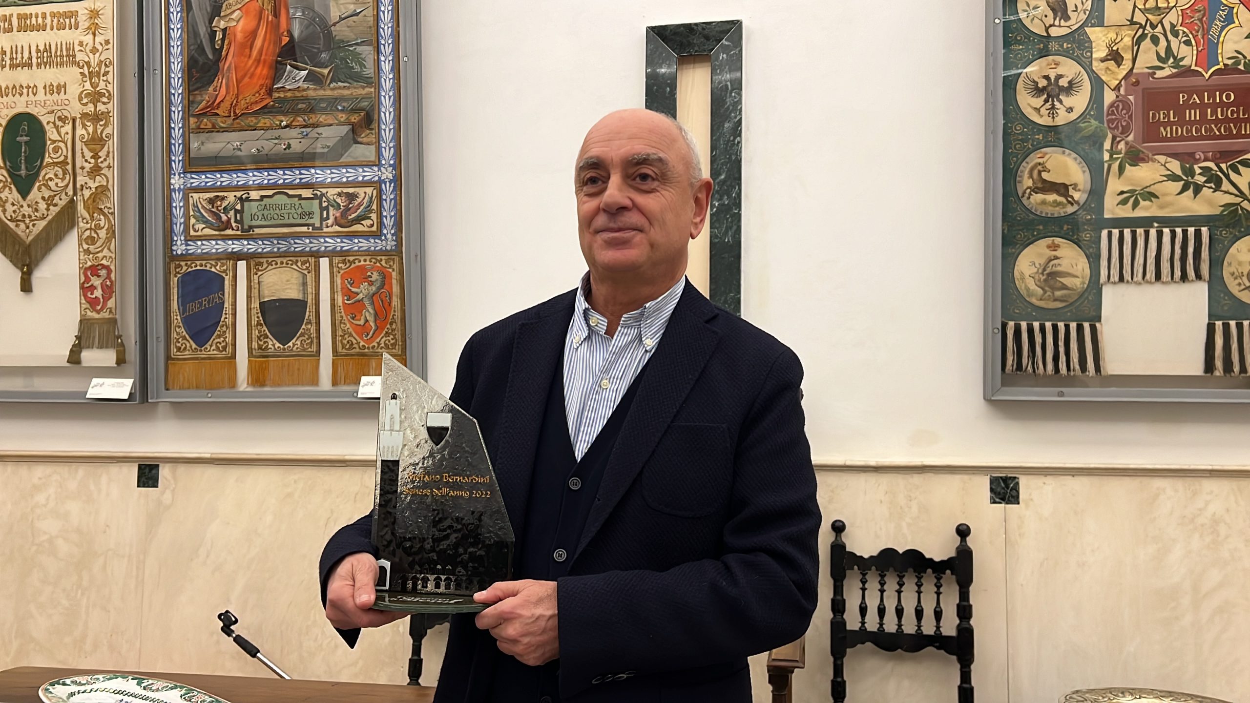 Stefano Bernardini, presidente di Confcommercio Siena